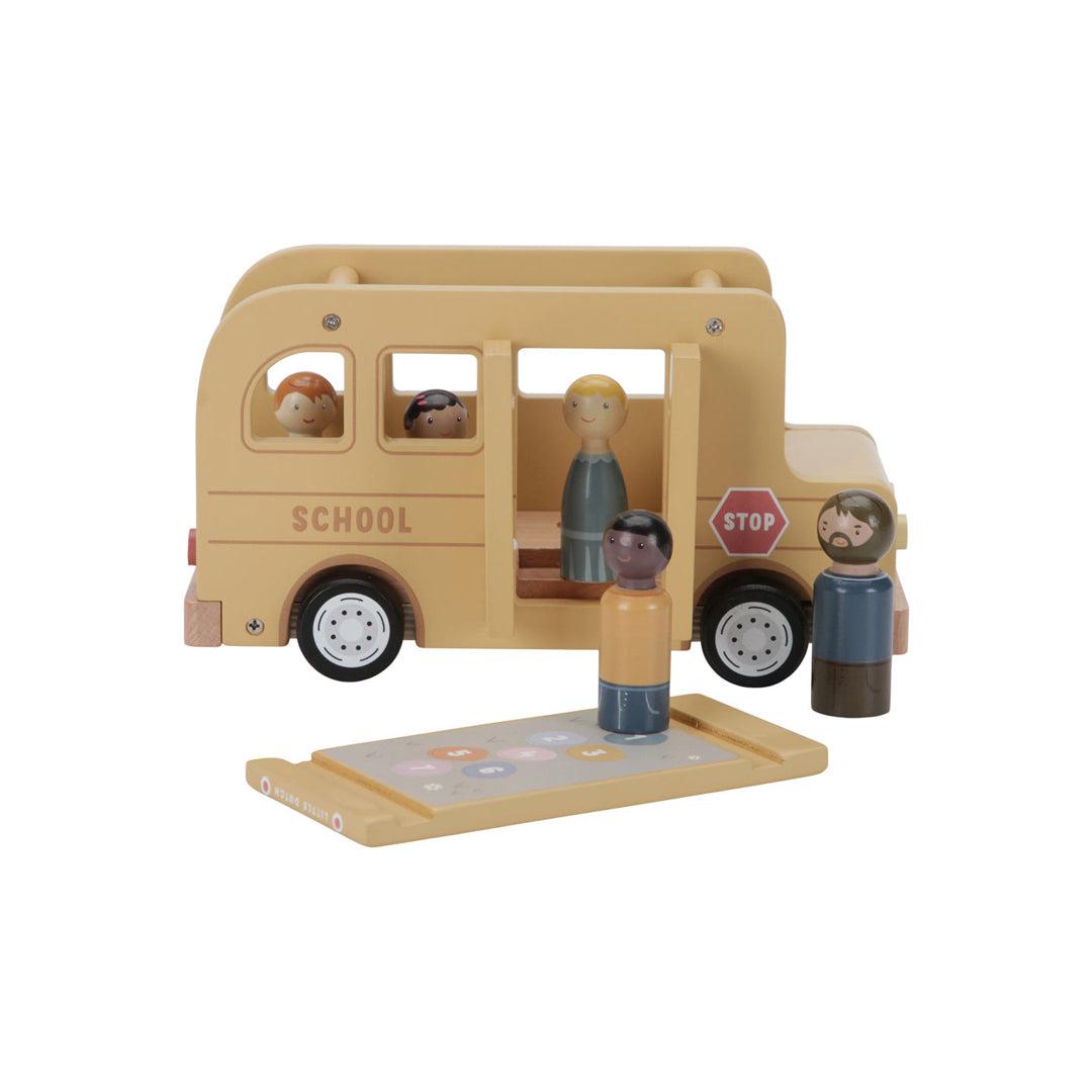 Little Dutch School Bus With Figures-Role Play- | Natural Baby Shower