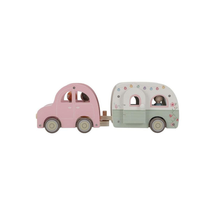 Little Dutch Toy Car With Caravan-Role Play- | Natural Baby Shower