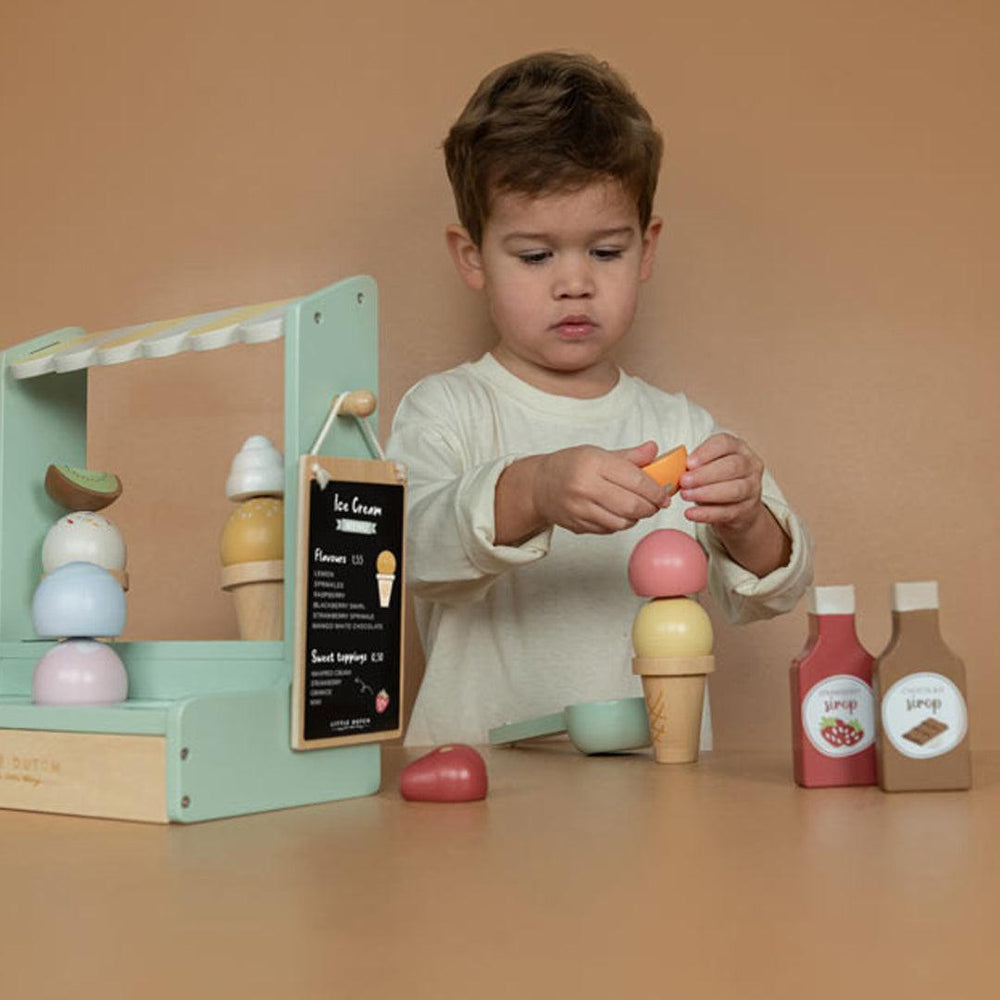 Little Dutch Toy Ice Cream Shop-Role Play- | Natural Baby Shower