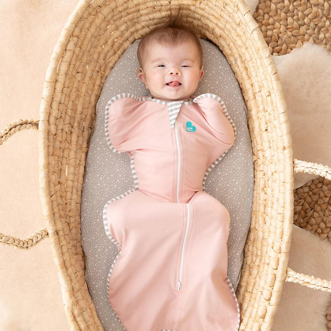 Love to Dream Swaddle Up 1.0 Tog - Dusty Pink-Sleepsack Swaddles-Dusty Pink-S | Natural Baby Shower