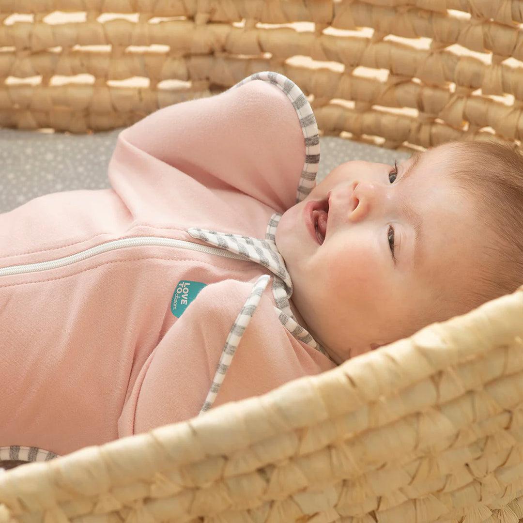 Love to Dream Swaddle Up 1.0 Tog - Dusty Pink-Sleepsack Swaddles-Dusty Pink-S | Natural Baby Shower