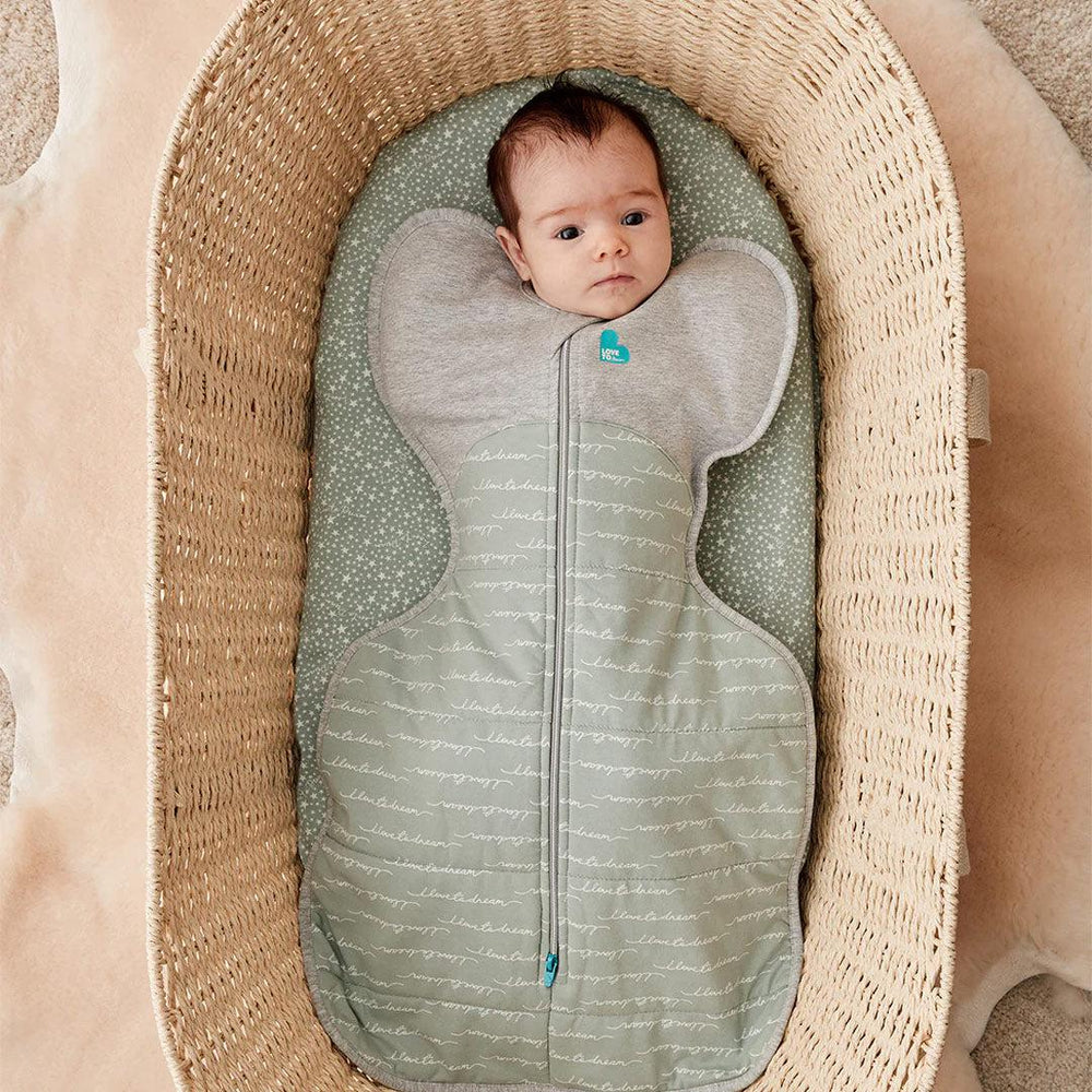 Love to Dream Swaddle Up 2.5 Tog - Dreamer Olive-Sleepsack Swaddles-Dreamer Olive-S | Natural Baby Shower