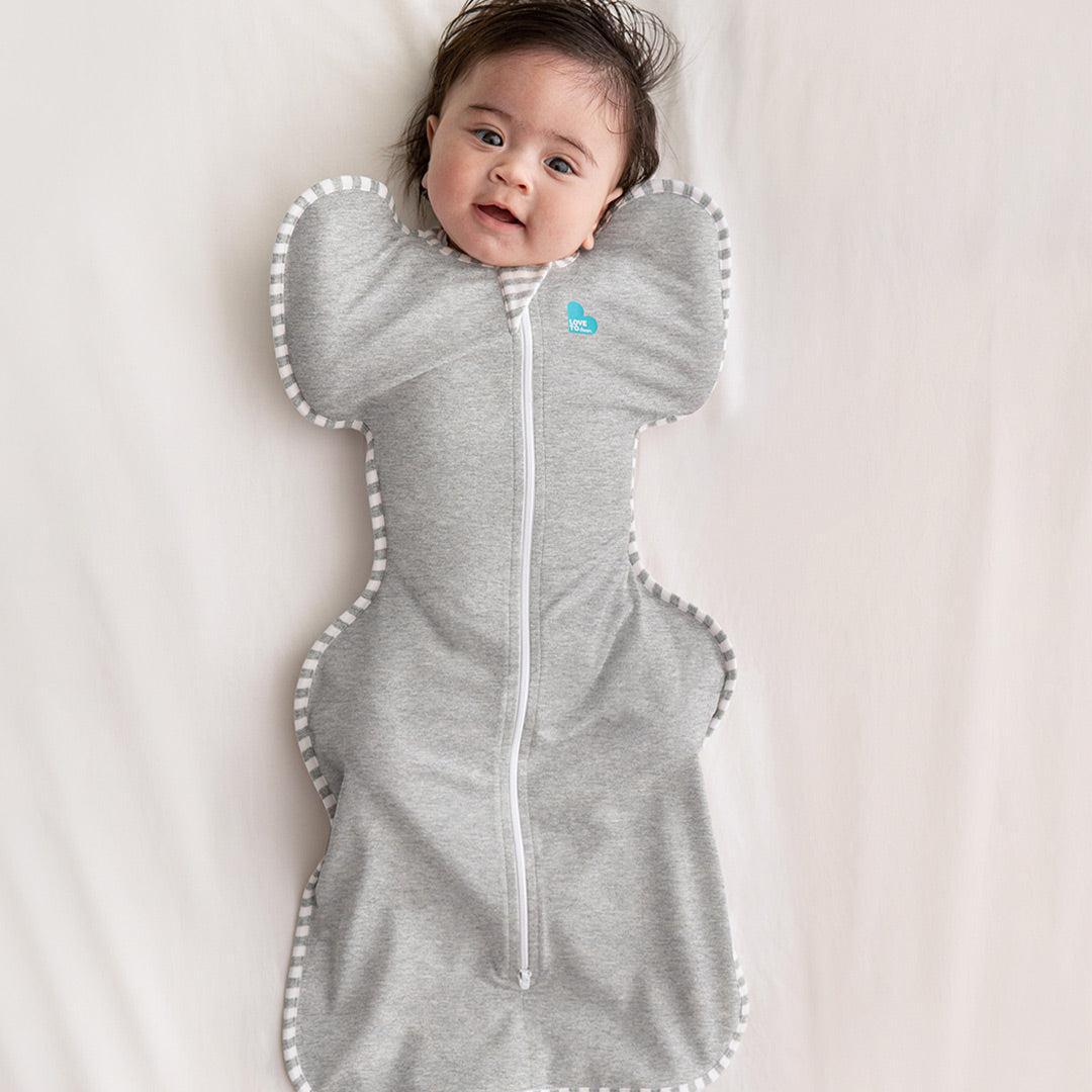 Love To Dream Swaddle Up Original - Grey - TOG 1.0-Sleepsack Swaddles-Grey-Newborn | Natural Baby Shower