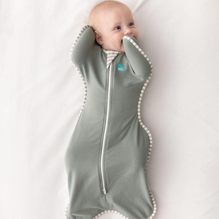 Love To Dream Swaddle Up Cotton Original - Dark Olive-Sleepsack Swaddles-Dark Olive-Newborn | Natural Baby Shower