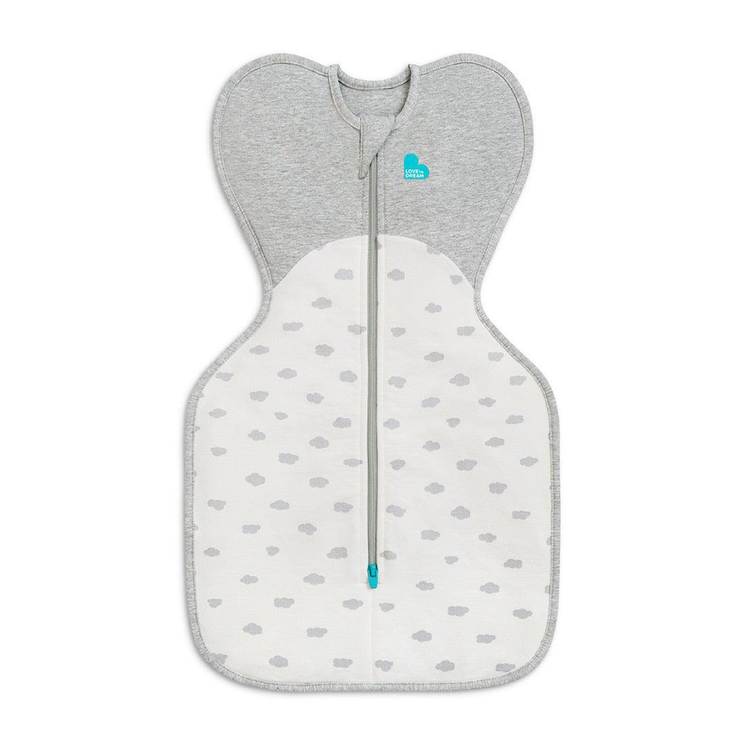 Love to Dream Swaddle Up 1.5 Tog - Mini Cloud White-Sleepsack Swaddles-Mini Cloud White-NB | Natural Baby Shower