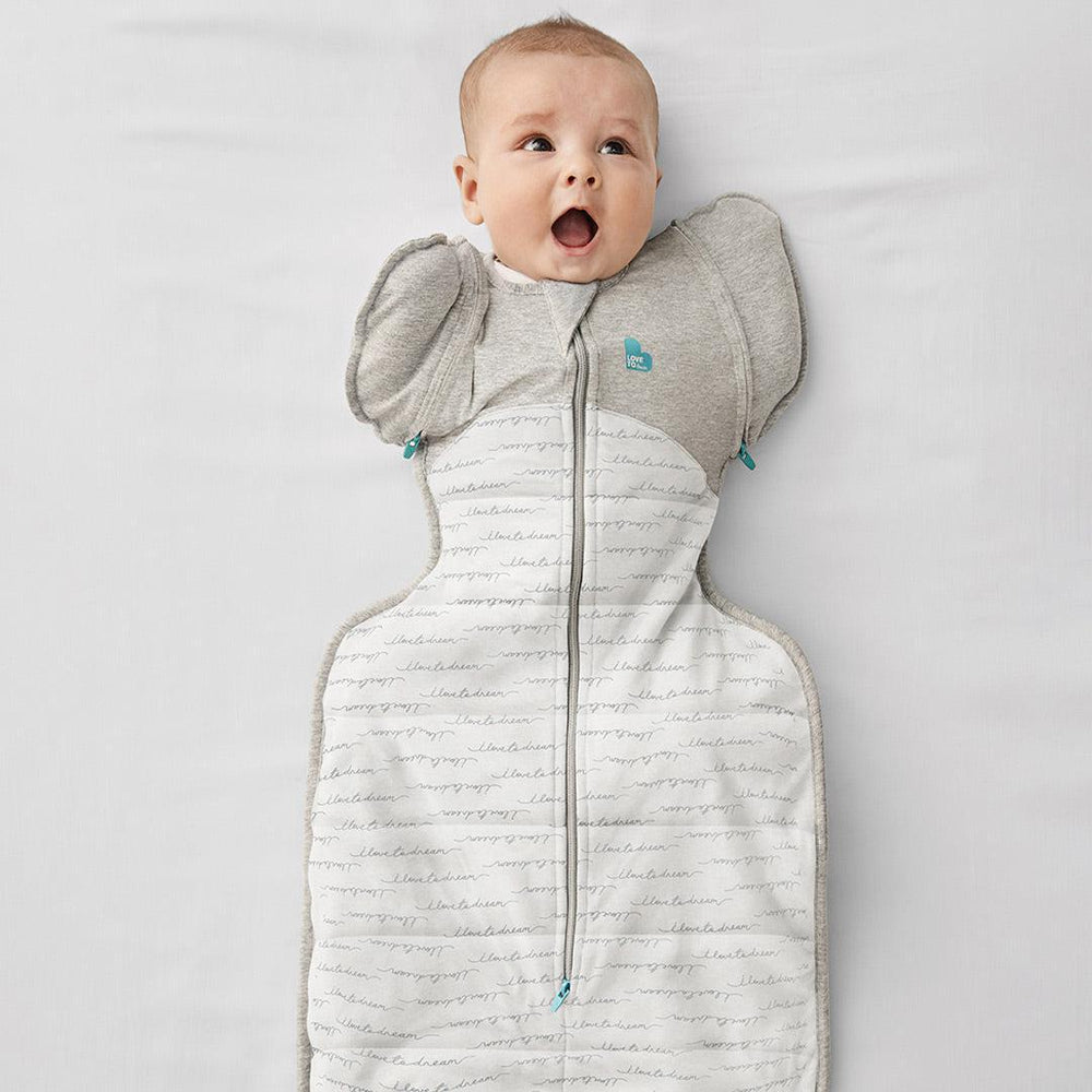 Love to Dream Swaddle Up Transition Bag 2.5 Tog - White Dreamer-Swaddling Wraps-White Dreamer-M | Natural Baby Shower