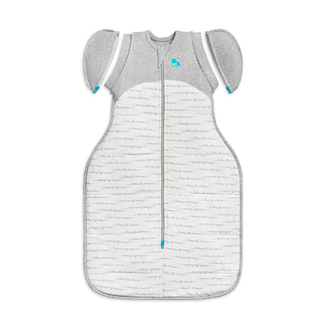 Love to Dream Swaddle Up Transition Bag 2.5 Tog - White Dreamer-Swaddling Wraps-White Dreamer-M | Natural Baby Shower