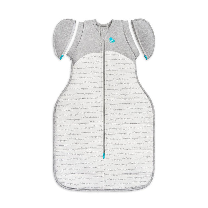 Love to Dream Swaddle Up Transition Bag 2.5 Tog - White Dreamer-Swaddling Wraps-White Dreamer-M | Natural Baby Shower