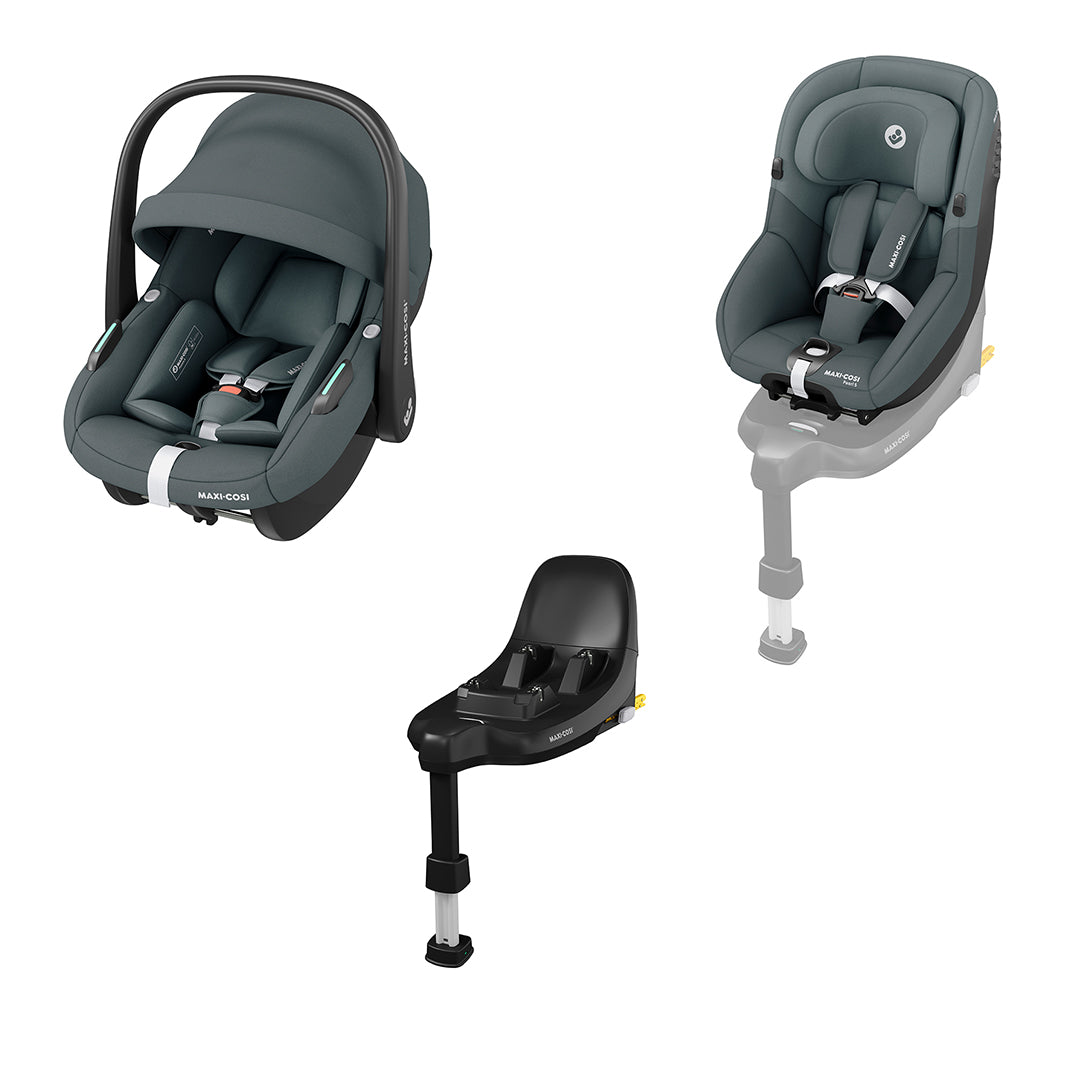 Maxi-Cosi Car Seat S Family Kit - Tonal Graphite