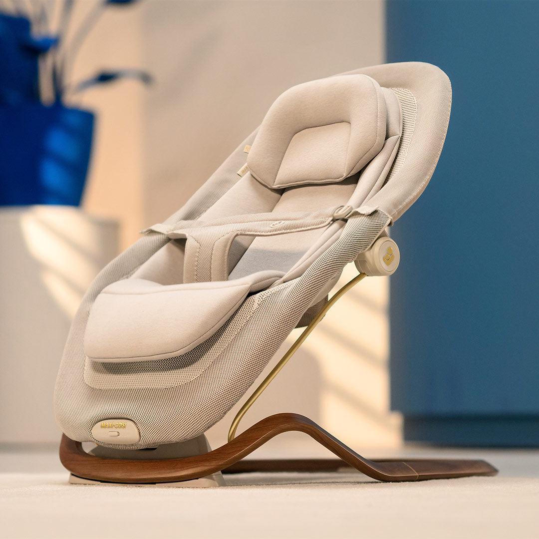 Maxi-Cosi Dove Pro Baby Bouncer - Elegance Beige-Baby Bouncers-Elegance Beige- | Natural Baby Shower