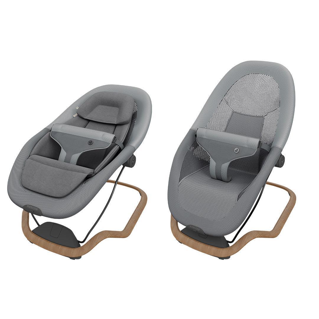 Maxi-Cosi Dove Pro Baby Bouncer - Elegance Graphite-Baby Bouncers-Elegance Graphite- | Natural Baby Shower