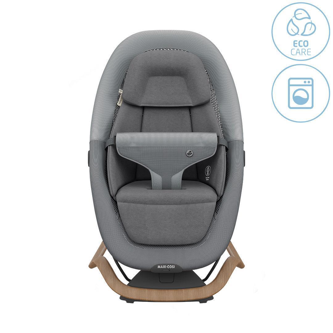 Maxi-Cosi Dove Pro Baby Bouncer - Elegance Graphite-Baby Bouncers-Elegance Graphite- | Natural Baby Shower