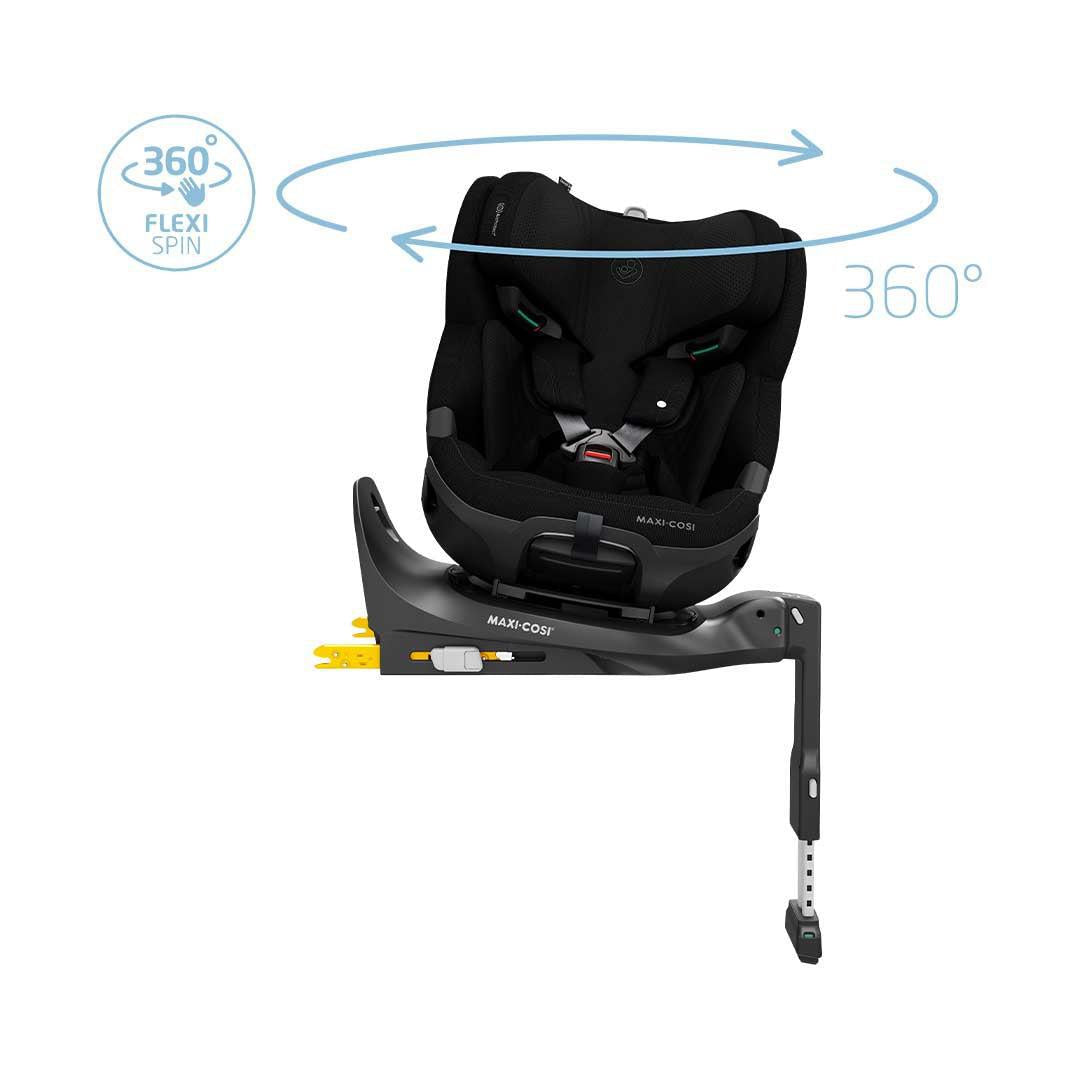 Maxi-Cosi Emerald 360 Pro Car Seat - Authentic Black-Car Seats-Authentic Black- | Natural Baby Shower