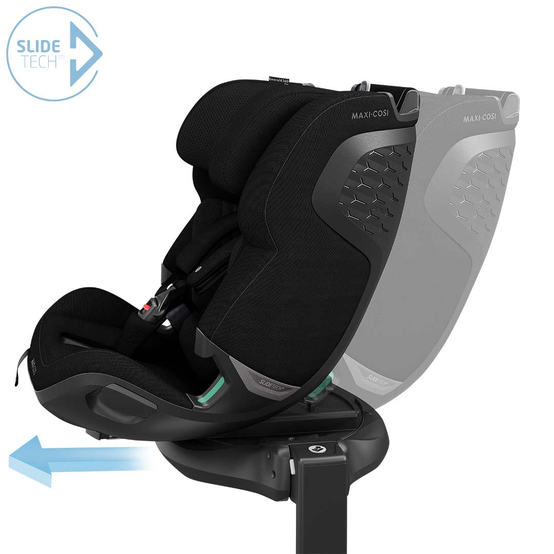 Maxi-Cosi Emerald 360 Pro Car Seat - Authentic Black-Car Seats-Authentic Black- | Natural Baby Shower