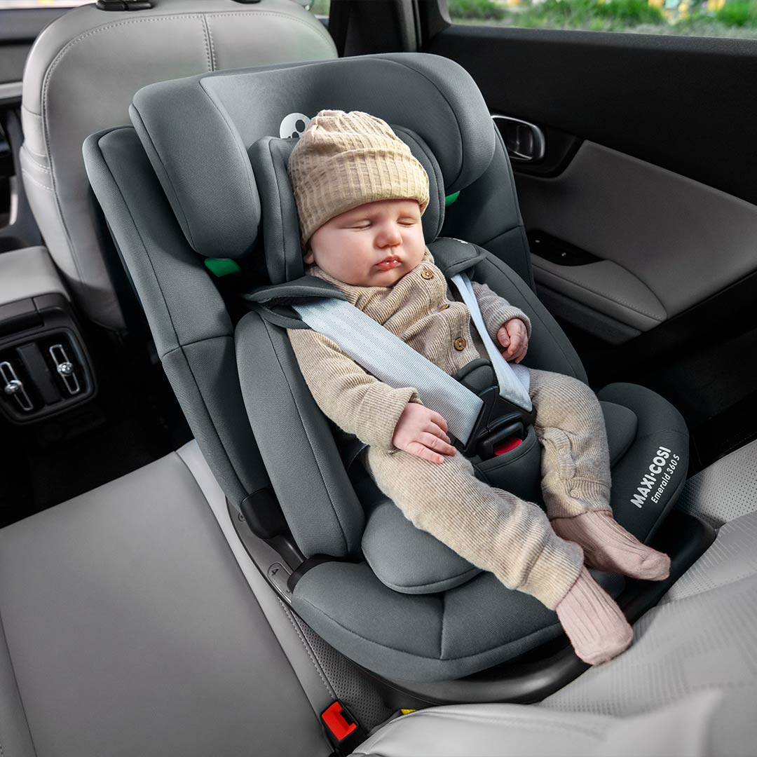 Maxi-Cosi Emerald 360 S Car Seat - Tonal Black-Car Seats-Tonal Black- | Natural Baby Shower