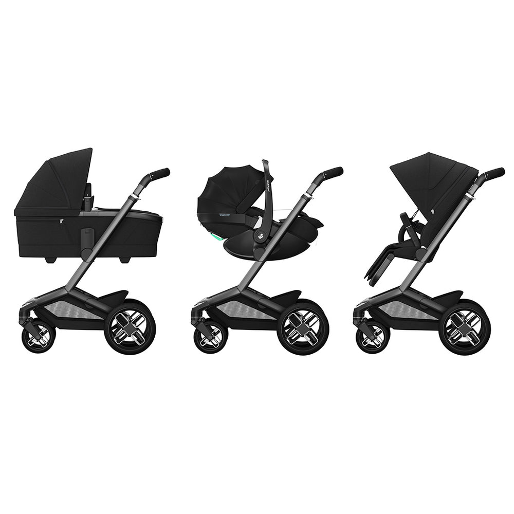 Maxi-Cosi Fame Pushchair - Twillic Black-Strollers-Twillic Black- | Natural Baby Shower