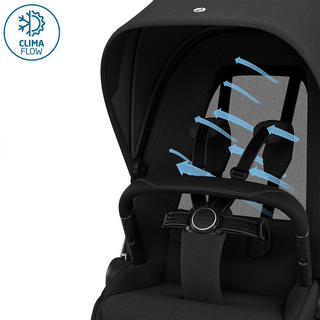 Maxi-Cosi Fame Pushchair - Twillic Black-Strollers-Twillic Black- | Natural Baby Shower