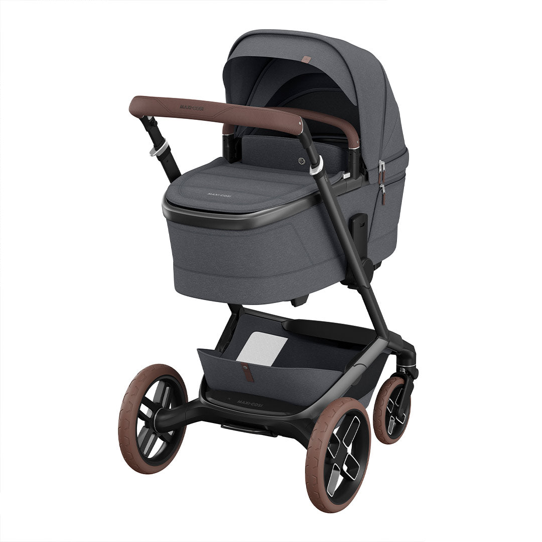 Maxi-Cosi Fame Pushchair Premium Travel System - Twillic Graphite-Travel Systems-Twillic Truffle- | Natural Baby Shower