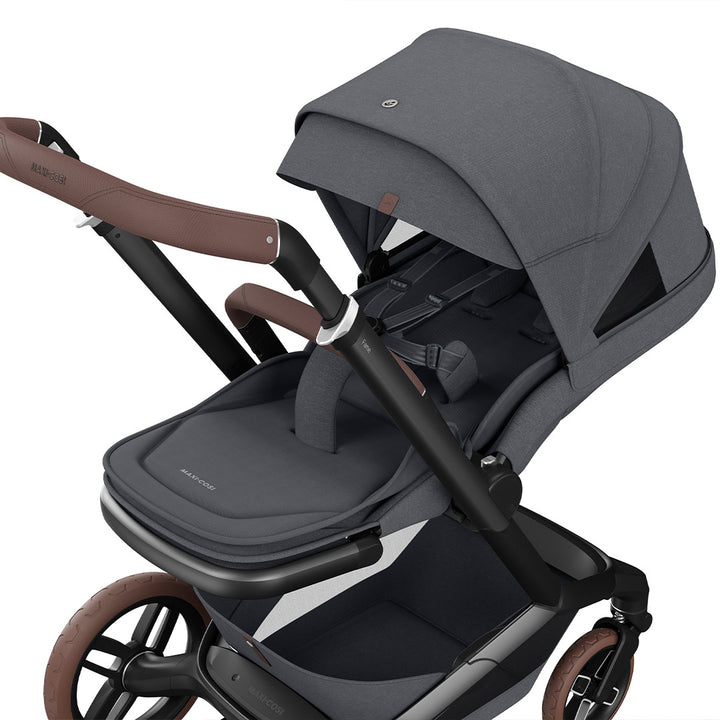 Maxi-Cosi Fame Pushchair + Pebble 360 Pro Travel System - Twillic Graphite-Travel Systems-Twillic Truffle- | Natural Baby Shower