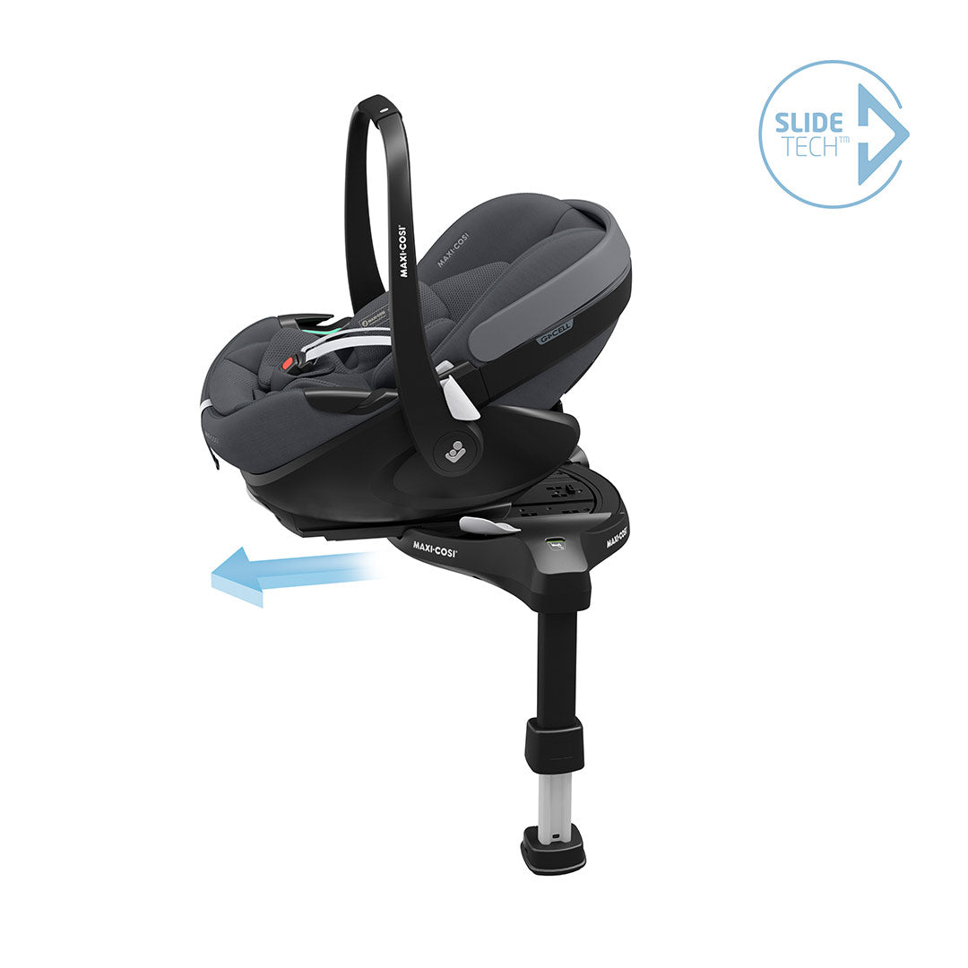 Maxi-Cosi Fame Pushchair + Pebble 360 Pro Travel System - Twillic Graphite-Travel Systems-Twillic Truffle- | Natural Baby Shower