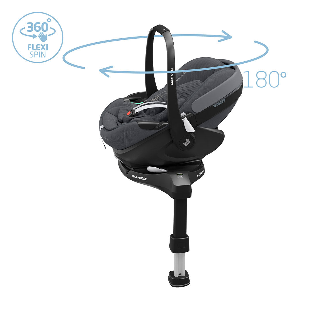 Maxi-Cosi Fame Pushchair Premium Travel System - Twillic Graphite-Travel Systems-Twillic Truffle- | Natural Baby Shower