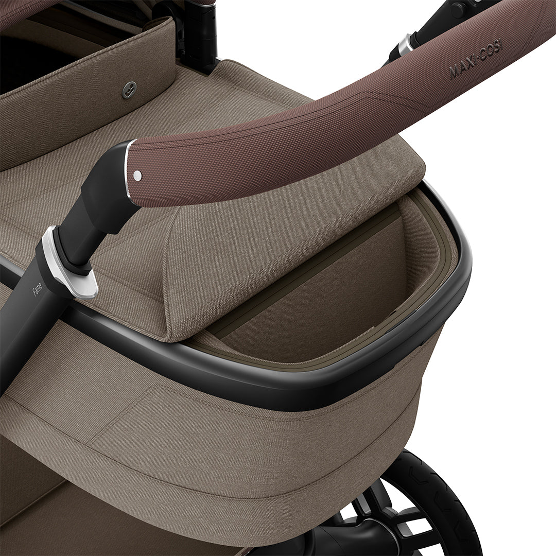 Maxi-Cosi Fame Pushchair Essential Travel System - Twillic Truffle-Travel Systems-Twillic Truffle- | Natural Baby Shower