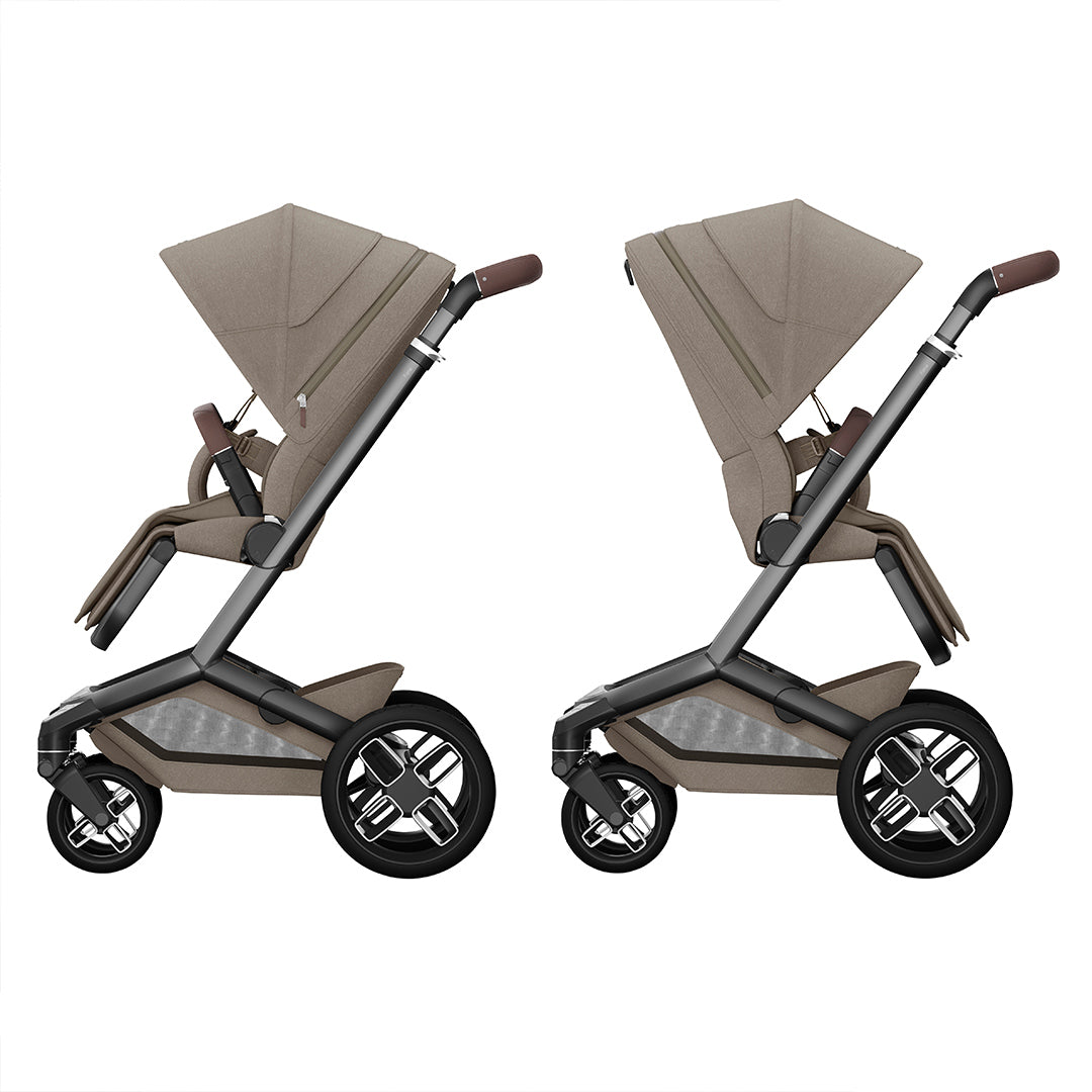 Maxi-Cosi Fame Pushchair Essential Travel System - Twillic Truffle-Travel Systems-Twillic Truffle- | Natural Baby Shower