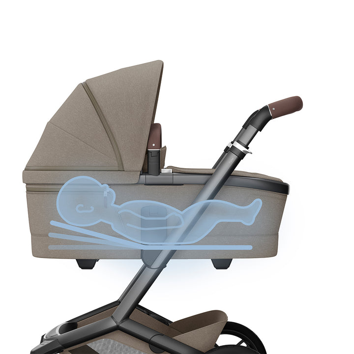 Maxi-Cosi Fame Pushchair Essential Travel System - Twillic Truffle-Travel Systems-Twillic Truffle- | Natural Baby Shower