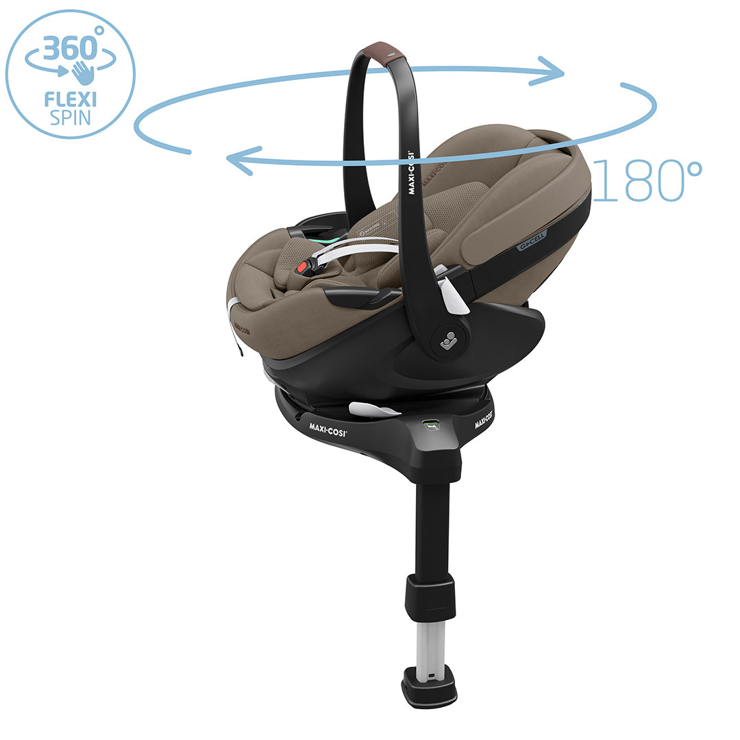 Maxi-Cosi Fame Pushchair Premium Travel System - Twillic Truffle-Travel Systems-Twillic Truffle- | Natural Baby Shower