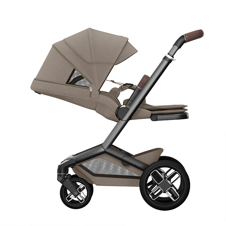 Maxi-Cosi Fame Pushchair Essential Travel System - Twillic Truffle-Travel Systems-Twillic Truffle- | Natural Baby Shower