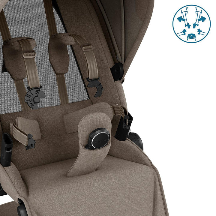 Maxi-Cosi Fame Pushchair - Twillic Truffle-Strollers-Twillic Truffle- | Natural Baby Shower