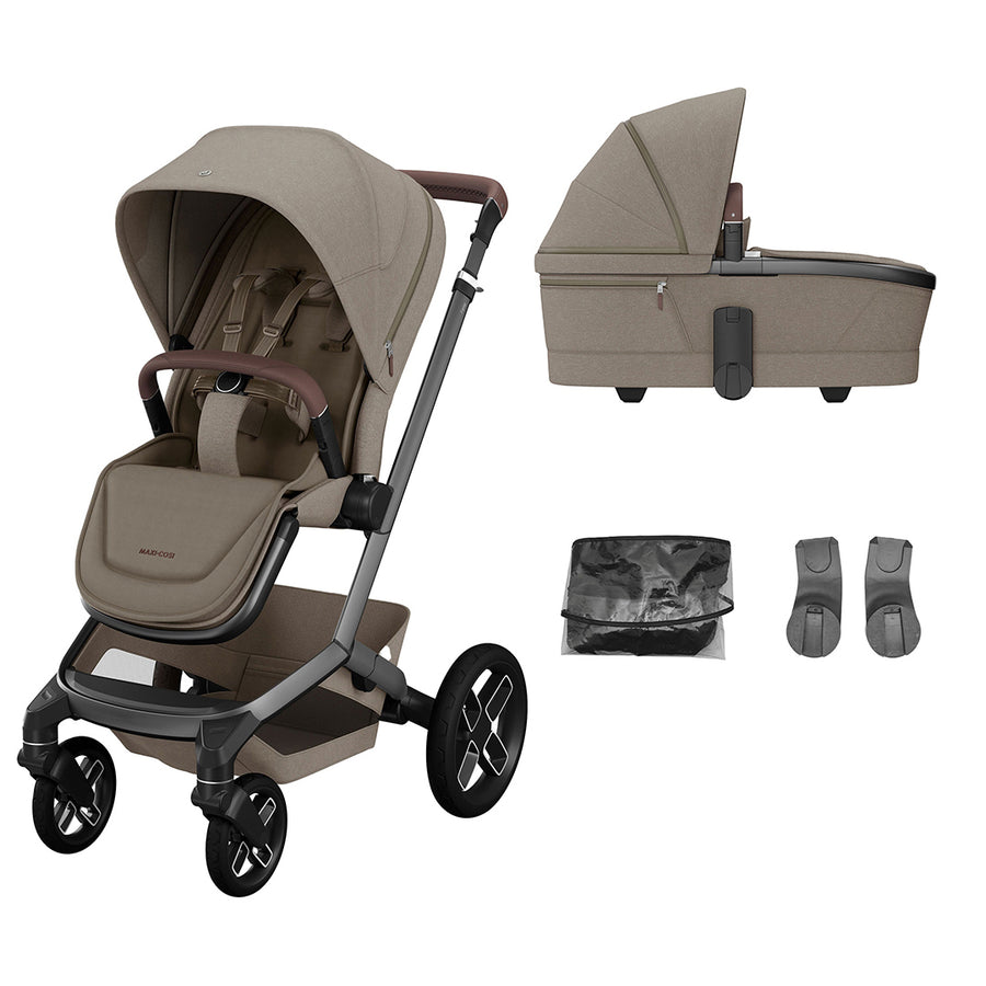 Maxi-Cosi Fame Pushchair - Twillic Truffle-Strollers-Twillic Truffle- | Natural Baby Shower