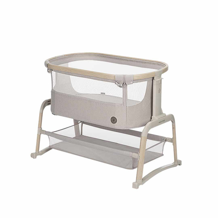 Maxi-Cosi Iora Air Eco Co-Sleeper Crib - Classic Beige-Bedside Cribs-Classic Beige- | Natural Baby Shower