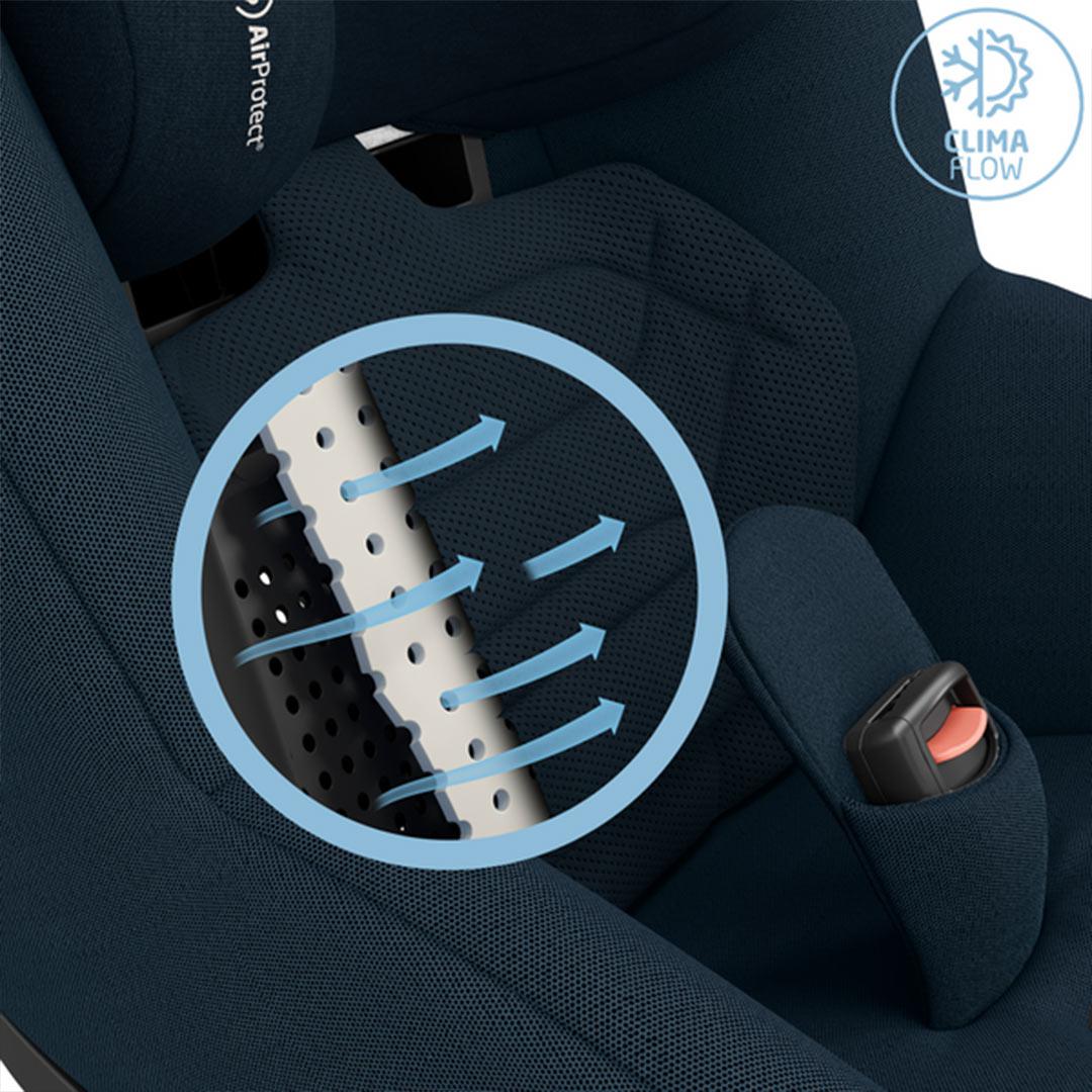 Maxi Cosi Pearl 360 Pro Car Seat Authentic Blue