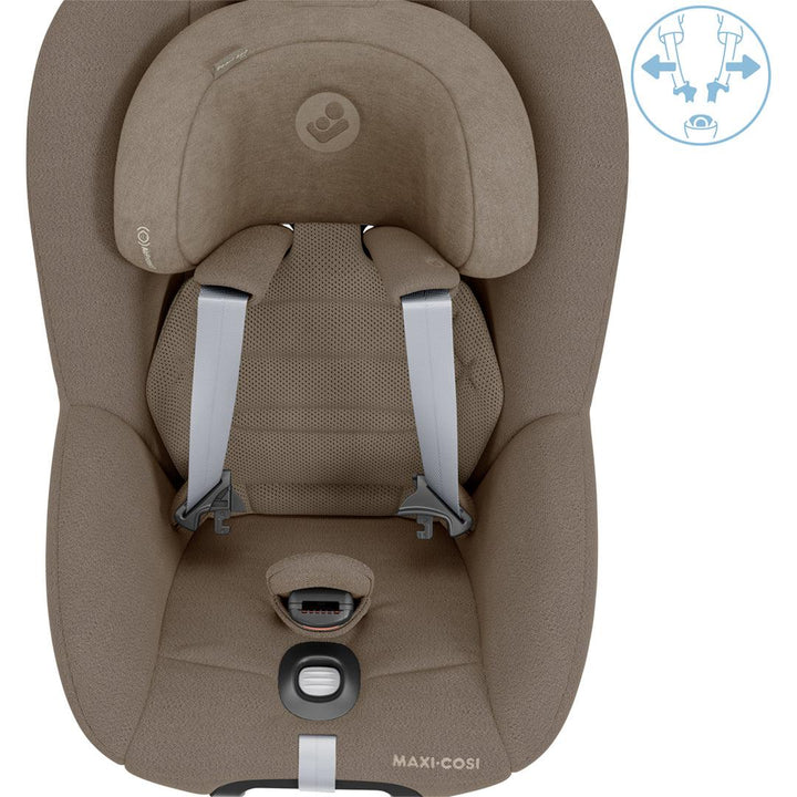 Maxi-Cosi Pearl 360 Pro Car Seat - Authentic Truffle-Car Seats-Authentic Truffle- | Natural Baby Shower