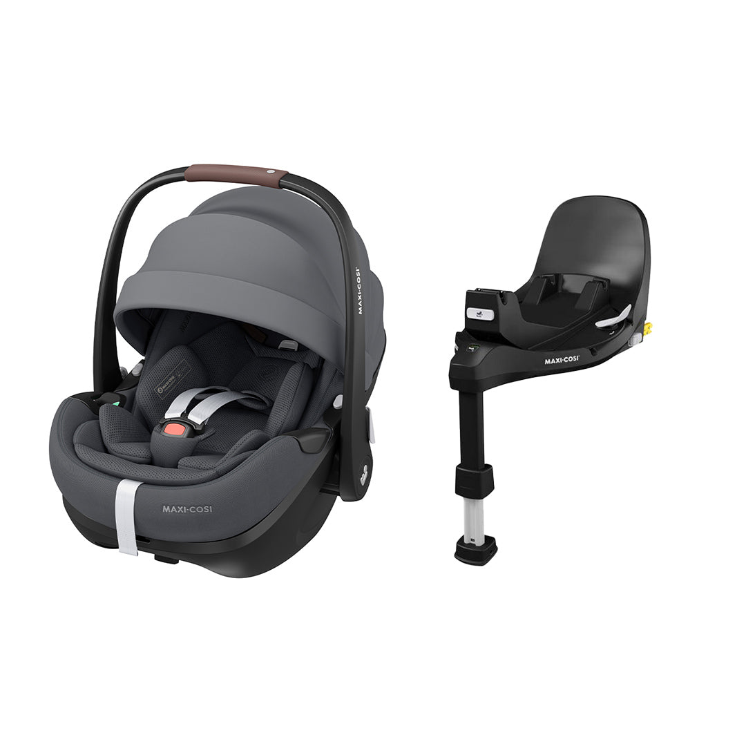 Maxi-Cosi Pebble 360 Pro 2 Car Seat - Twillic Graphite-Car Seats-Twillic Graphite-FamilyFix 360 Pro Base | Natural Baby Shower