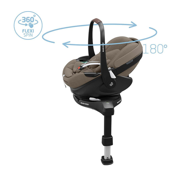 Maxi-Cosi Pebble 360 Pro 2 Car Seat - Twillic Truffle-Car Seats- | Natural Baby Shower