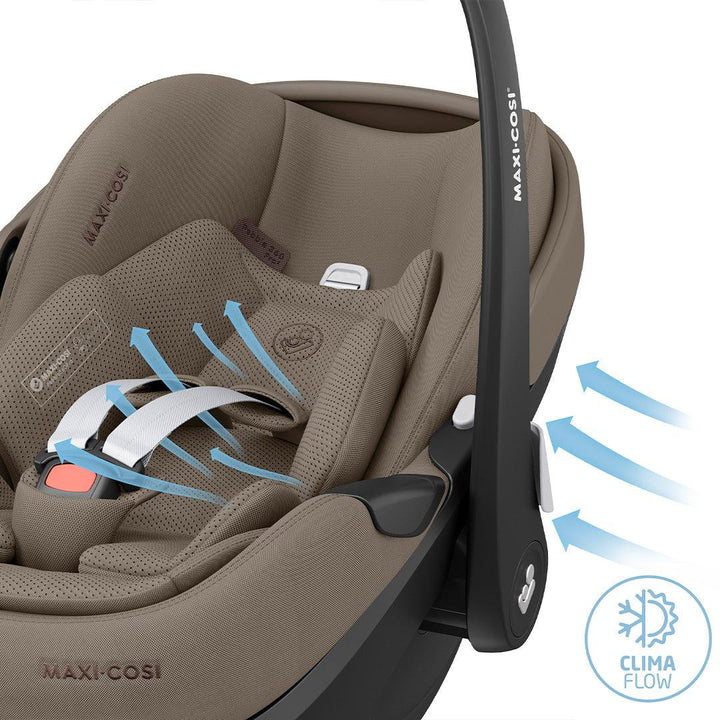 Maxi-Cosi Pebble 360 Pro 2 Car Seat - Twillic Truffle-Car Seats- | Natural Baby Shower