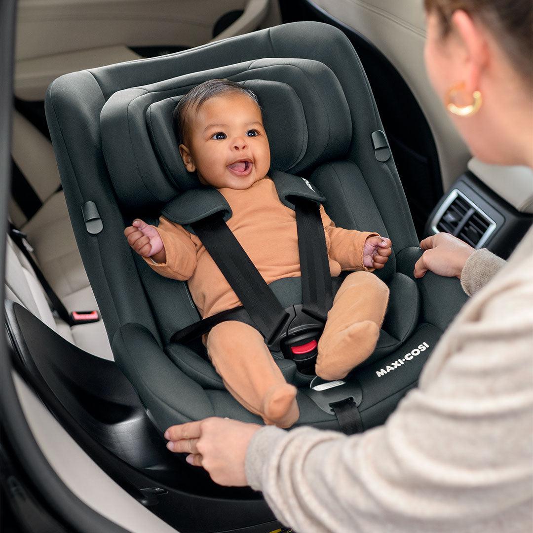 Maxi-Cosi Quartz 360 i-Size Car Seat - Full Graphite-Car Seats-Full Graphite- | Natural Baby Shower