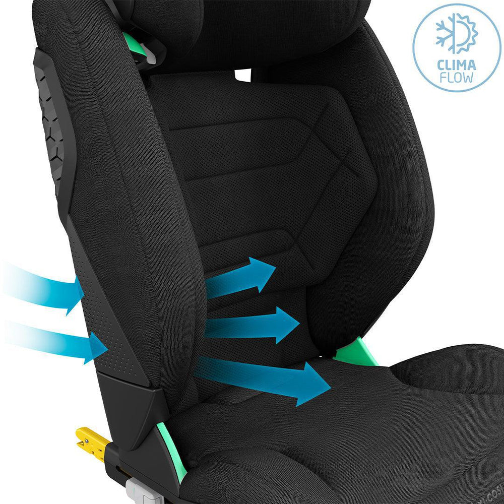 Maxi-Cosi RodiFix Pro2 i-Size Car Seat - Authentic Black-Car Seats-Authentic Black- | Natural Baby Shower