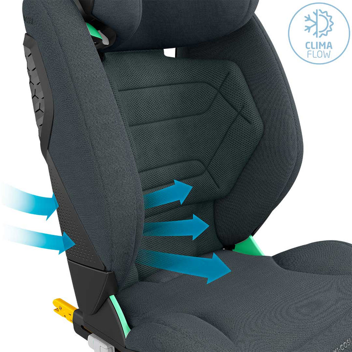 Maxi-Cosi Rodifix Pro2 i-Size Car Seat - Authentic Graphite 2-Car Seats-Authentic Graphite 2- | Natural Baby Shower