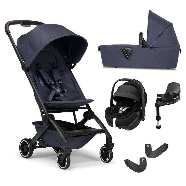 Joolz Aer+ Pushchair + Pebble 360 Pro 2 Travel System-Travel Systems-Navy Blue-With Carrycot | Natural Baby Shower