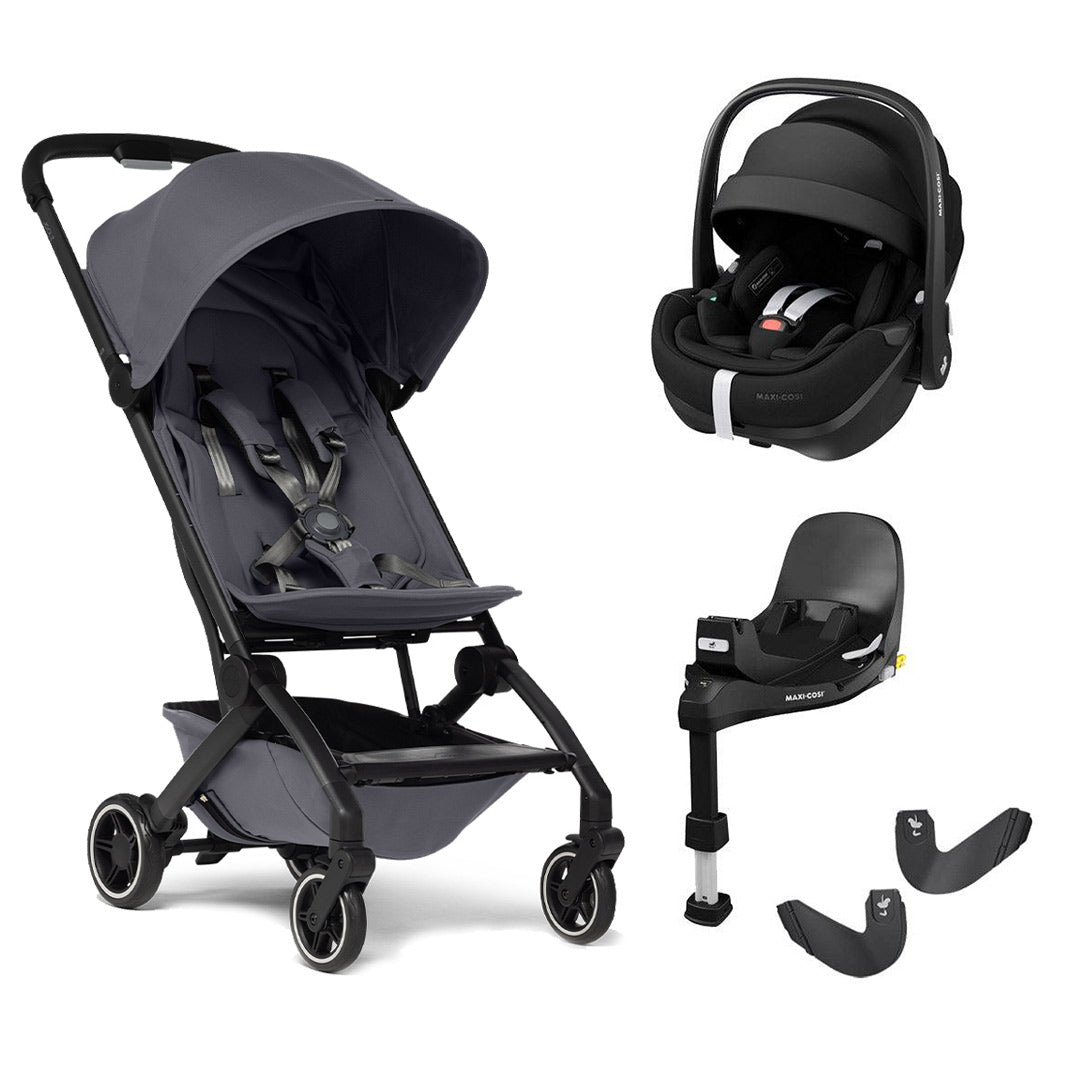 Grey pushchair hotsell travel system