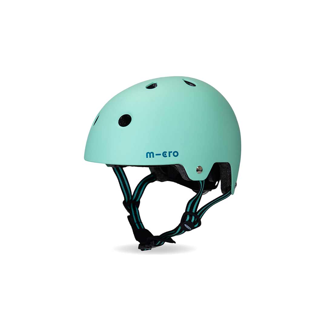 Micro Scooters Eco Matt Helmet - Mint-Helmets-Mint-Medium | Natural Baby Shower