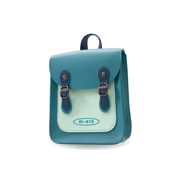 Micro Scooters Eco Satchel - Aqua - Teal-Mini Bags-Aqua / Teal- | Natural Baby Shower