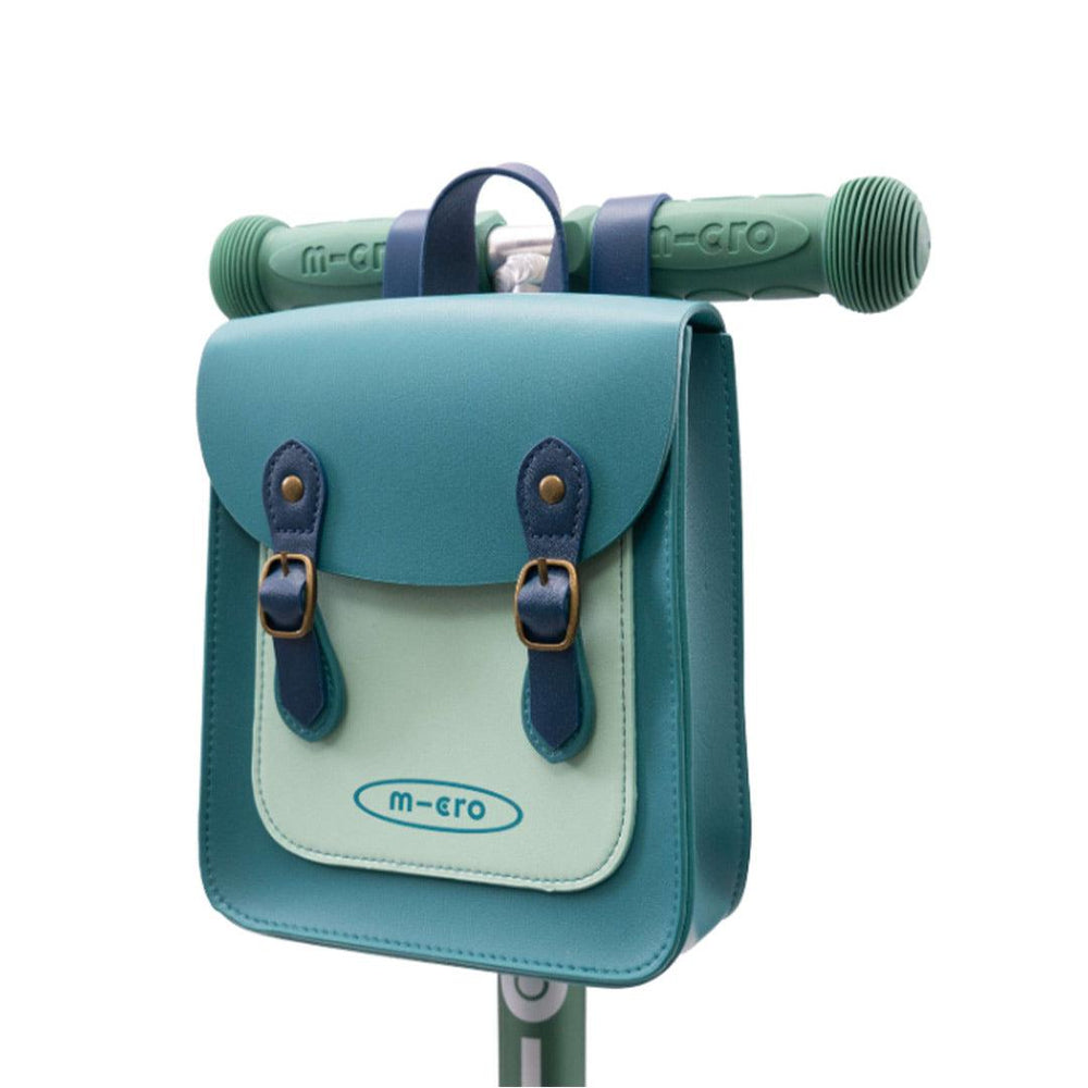 Micro Scooters Eco Satchel - Aqua - Teal-Mini Bags-Aqua / Teal- | Natural Baby Shower