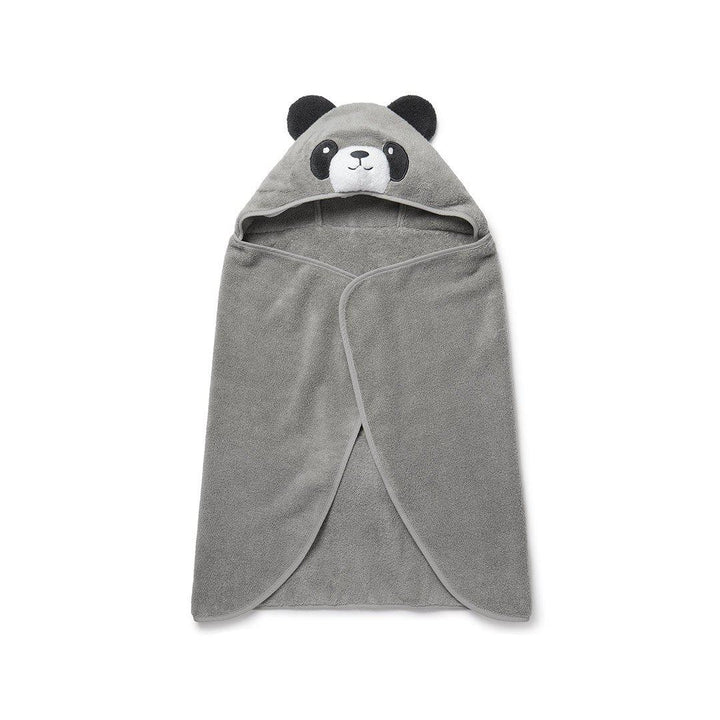 MORI Hooded Toddler Bath Towel - Panda-Bath Towels- | Natural Baby Shower