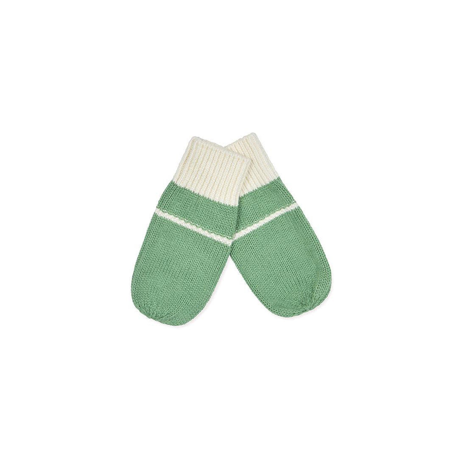 MORI Knitted Colourblock Beanie - Kashmir Green-Hats-Kashmir Green-0-6m | Natural Baby Shower