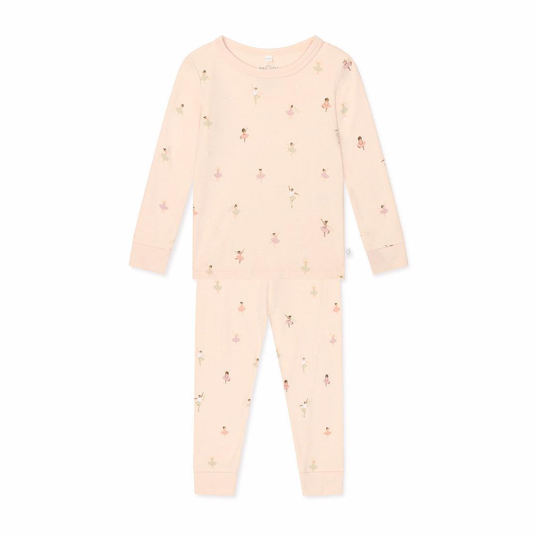 MORI Ballerina Pyjamas - Ballerina Print-Pyjamas-Ballerina Print-18 - 24 M | Natural Baby Shower