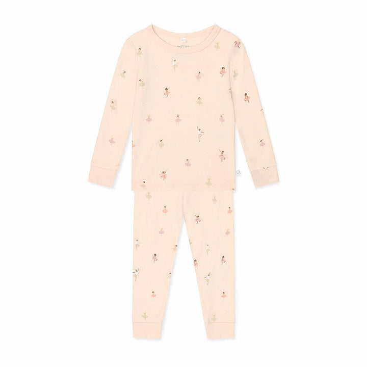 MORI Ballerina Pyjamas - Ballerina Print-Pyjamas-Ballerina Print-18 - 24 M | Natural Baby Shower